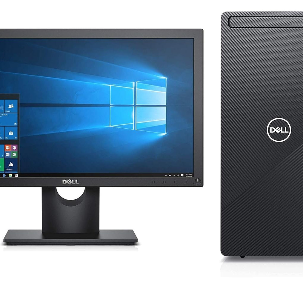 Dell Inspiron 3880 10th Gen Intel Core i3 Desktop (8GB RAM/1TB HDD/Windows 10/Ms Office 2019/WiFi,Bluetooth) (Desktop with Dell E2016HV, 20" Monitor) 1 Year Warranty