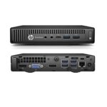 HP EliteDesk 800 G2 Mini PC (Intel Core i5 6th gen, 8 GB DDR4 RAM, 512 GB SSD, Windows 11, WiFi, MS Office|Intel HD Graphics|USB, Ethernet,DP), Black